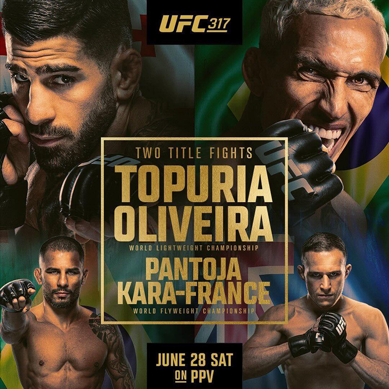UFC 317 at Chicas Locas Saturday June 28th